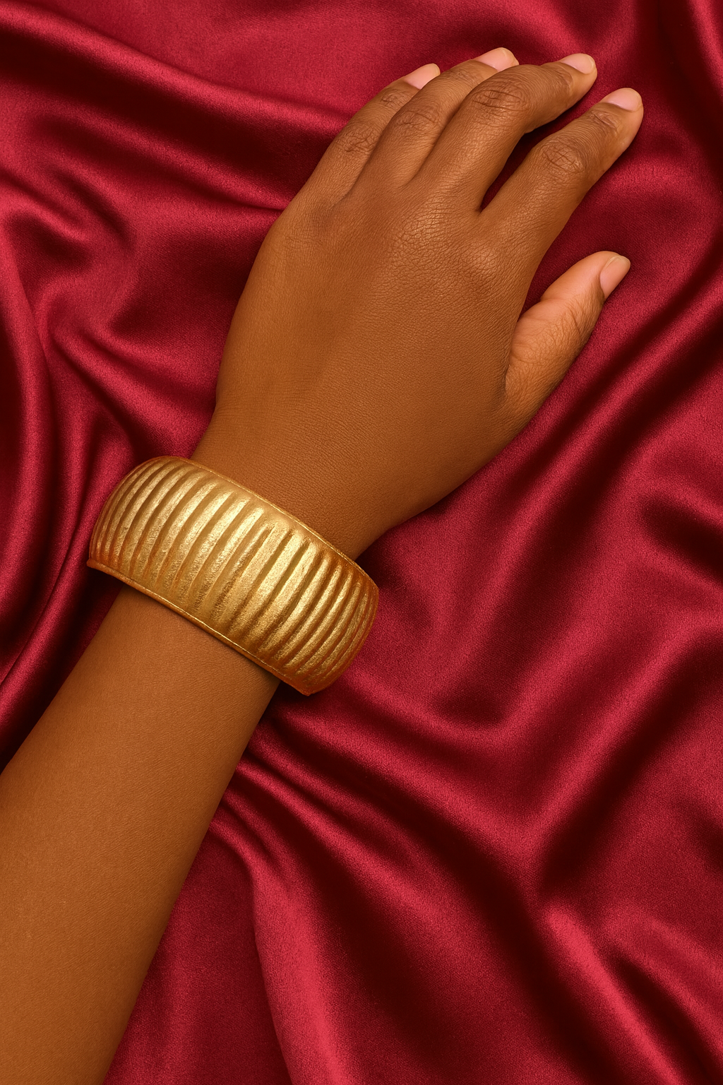 Lisette Corrugated Bangle